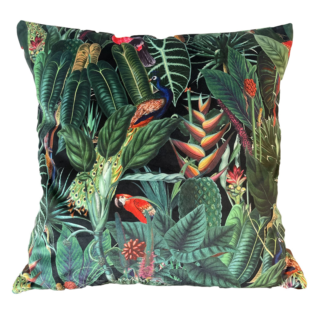 Velvet printed hot sale cushions